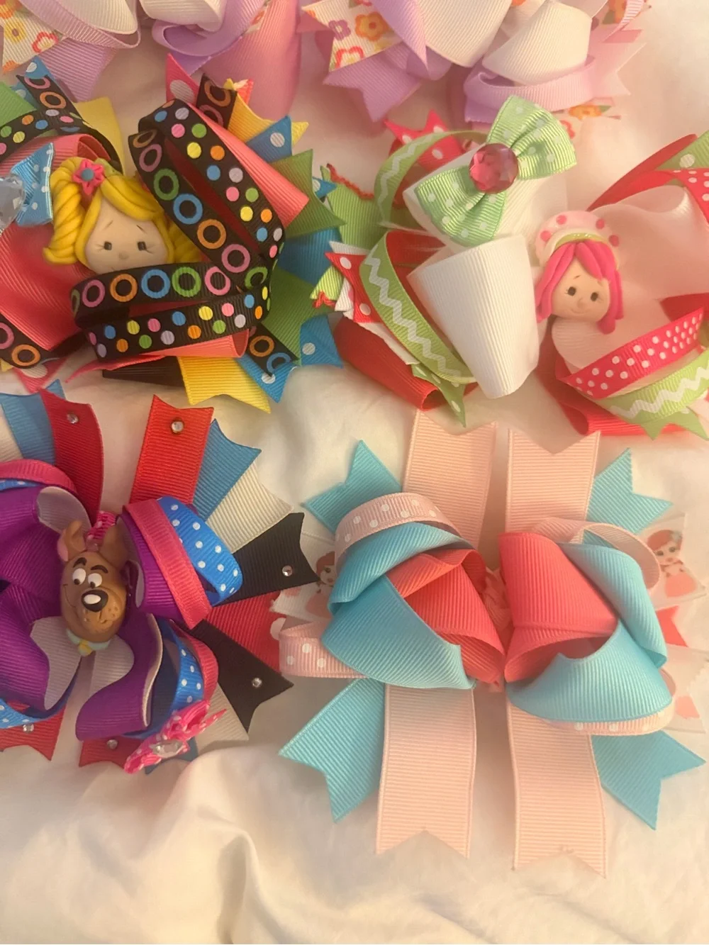 Character Some Disney Ribbon Hair Bows